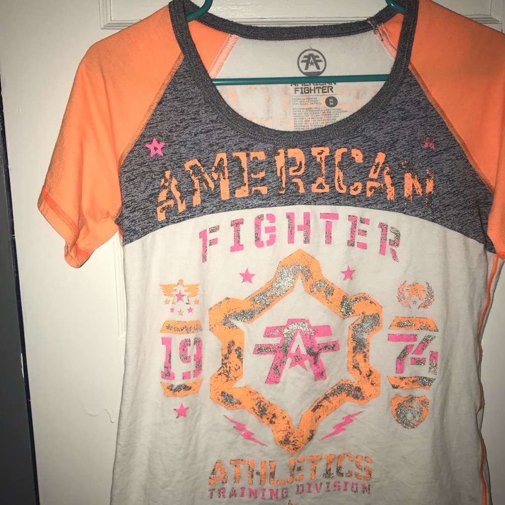 American fighter Tee shirt size M